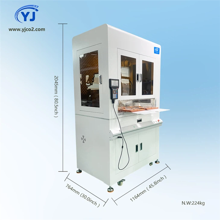 Double Station PCBA Dry Ice Cleaning Machine Double Station PCBA Dry Ice Cleaning Machine